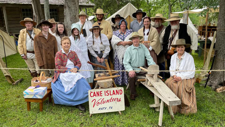 Cane Island Volunteers group shot